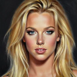 detailed portrait of britney spears anime intricate, hyper detailed, realistic, oil painting, by julie bell, frank frazetta, cinematic lighting