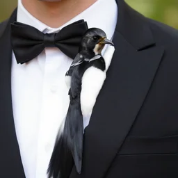 bird in a tuxedo