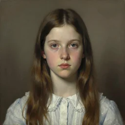 Portrait of a girl by Jenny Saville