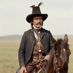 a photo of a 1880 Comanche Chief