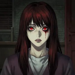 a self-portrait of jung jaehyun in the art style of junji ito, color restoration,
