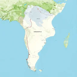 Map of Argentina