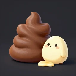 a cross between poop and pee