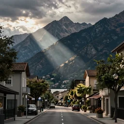 lakeside mountains, street photography
