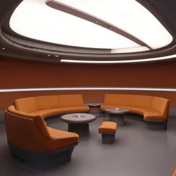 interior of ten forward lounge in star trek enterprise