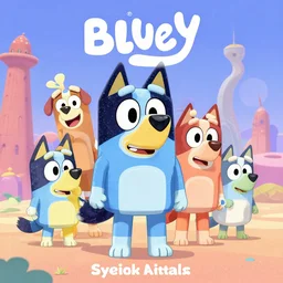 poster for the first bluey movie