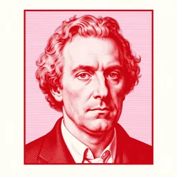 red and pink graphic conceptual post - mortem monumental portrait made by escher and william blake and salvador dali, highly conceptual art, intricate detailed painting, illustration sharp detail, manga 1 9 9 0