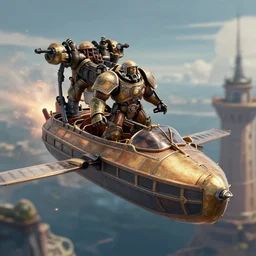 ian mcque flying boats, necromunda