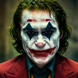 close up character portrait of the joker played by nigel farage, cinematic moody colors, realistic shaded lighting poster by ilya kuvshinov, magali villeneuve, artgerm, jeremy lipkin and michael garmash and rob rey
