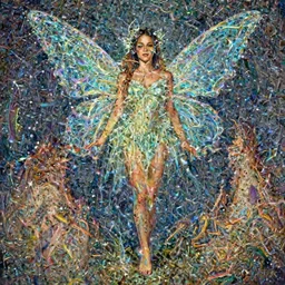 Vibrant depiction of Barefoot Jessica Alba girl as a Fairy illustration by Ruan Jia and Mandy Jurgens and William-Adolphe Bouguereau, Artgerm, 4k, digital art, surreal, space dandy style, highly detailed, godsend, artstation, digital painting, concept art, smooth, sharp focus, illustration by Ruan Jia and Mandy Jurgens and William-Adolphe Bouguereau