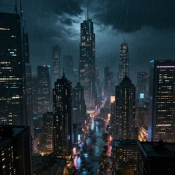 cyberpunk city full of rain and puddles, glowing, night, dark, rainy, cloudy, fine details. night setting. realistic shaded lighting poster by craig mullism, artgerm, jeremy lipkin and michael garmash, unreal engine, radiant light, detailed and intricate environment, digital art, trending on art station,