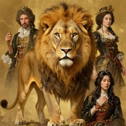 highly detailed portrait of a majestic lioness queen in the form of a beautiful woman. d & d. art by donato giancola and eugene delacroix and ruan jia and carl larsson. trending on artstation, intricate details, energetic composition, golden ratio, concept art, illustration, elegant art, global illuminaition