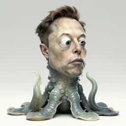 elon musk as slimy mollusk, anthropomorphic character, drool, concept art, intricate, elegant, highly detailed, digital painting, artstation, wallpaper, smooth, sharp focus, illustration, art by artgerm and greg rutkowski and alphonse mucha