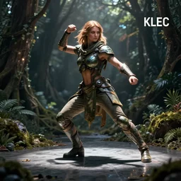 female earth mage, character design, action pose : : spotlight, biopunk, forestpunk, high detail, 1 6 k, oled, shadows, reflections