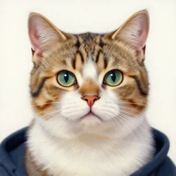 painting of bernie sanders as a cat furry, 8 k, well drawn, beautiful, colorful