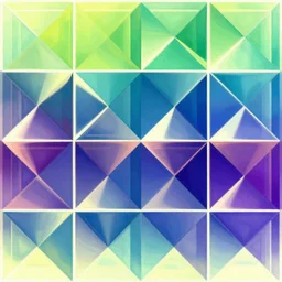 full color gradient pattern of escher style 3 6 0 panorama with hieronymus bosch style bubbles with aerial perspective and slight blur around the edges