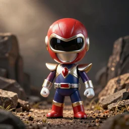 power rangers, nendoroid, rendered,