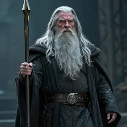 Gandalf as DC Darkseid movie picture, dslr photo