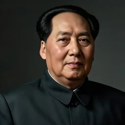 super realistic mao tse tung art takes on nazism, deep shadows, deep color, muted gamut, slightly dark colors, cinematic lighting, super detailing, digital art, 8 k resolution, sharp focus, quality rendering, masterpiece