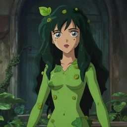poison ivy dc animation, photorealistic, cinematic lighting