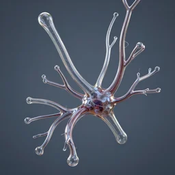 bifurcating tubes of a metallic glass - blown blood vascular system, unreal engine 5, digital art, octane render, 1 6 k