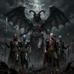 storm of the antichrist, intricate artwork by josan gonzalez, noah bradley, tom bagshaw, kilian eng, h. r. giger, zdizslaw beksinski, very coherent artwork, brutal, darkness, noir, gothic, octane render, unreal engine, 8 k, high contrast