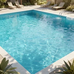trending on artstation award-winning architectural design of a swimming pool concept art hyperrealistic intricately detailed reflections