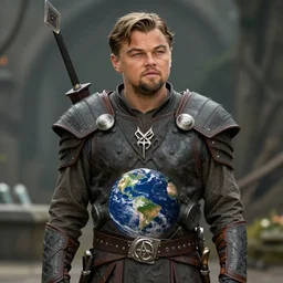 leonardo di caprio as earth paladin in the new dungeons & dragons style movie