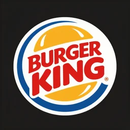 rave party, burger king, logo