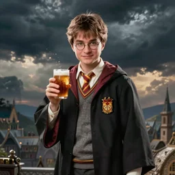 Harry Potter stoner super high drunk absolutely blazed