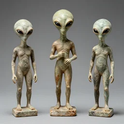 votive statuettes of aliens