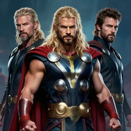 a highly detailed mystical portrait of thor marvel, james gurney, james jean