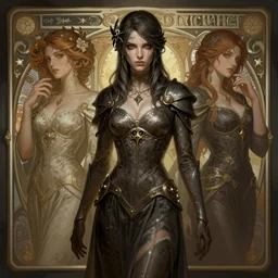characters from the game dishonored, d & d, fantasy, intricate, elegant, highly detailed, digital painting, artstation, concept art, matte, sharp focus, illustration, hearthstone, art by artgerm and greg rutkowski and alphonse mucha