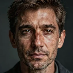 poignant portrait of a man who has seen too much and lost too many, the years weigh heavily in his eyes