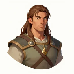 a illustration portrait of an human druid, pathfinder portrait art, character art study, art by keith parkinson and greg rutkowski and tim hildebrandt