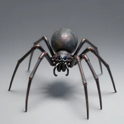 a 3 d model of a spider queen found in the game files of death stranding