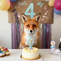 a foxxos 4 th birthday!