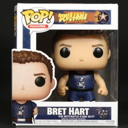 Bret Hart Funko Pop. Photographic, photography