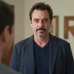 ricky gervais in narcos mexico, highly detailed