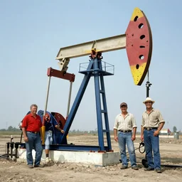 pumping oil in the 6 0's. happy constrution people.