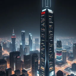 future city arcology skyscraper rigid perfection render 3 8 4 0 x 2 1 6 0 high contrast dynamic illumination