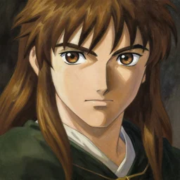 anime key visual of the lord of the rings, acrylic painting, cinematic, dramatic lighting, realistic eyes, aesthetically pleasing, anatomically correct