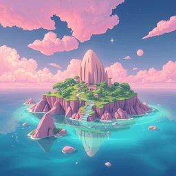 yoshi island by beeple
