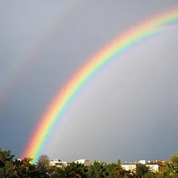 my dream is to fly over the rainbow so high