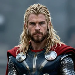 thor. detailed portrait