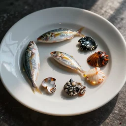 fisheries discards on a plate