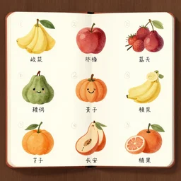 cookbook illustrations of fruit that look like human body parts