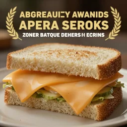 a film still from a horror movie featuring a cheese sandwich, photography, award winning, high quality