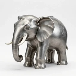 metal elephant resembling tank