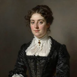portrait of a rich victorian woman painted_by_John_Everett_Millais_real-life_accurate_photoshoot
